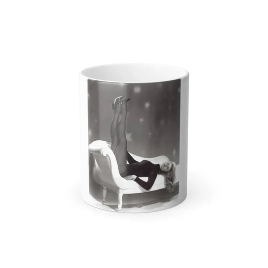 Elizabeth Montgomery #76 (Vintage Female Icon) Color Changing Coffee Mug 11oz - Go Mug Yourself
