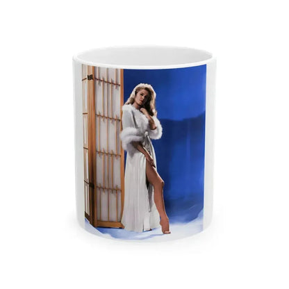 Elizabeth Montgomery #77 2 (Vintage Female Icon) White Coffee Mug 11oz - Go Mug Yourself