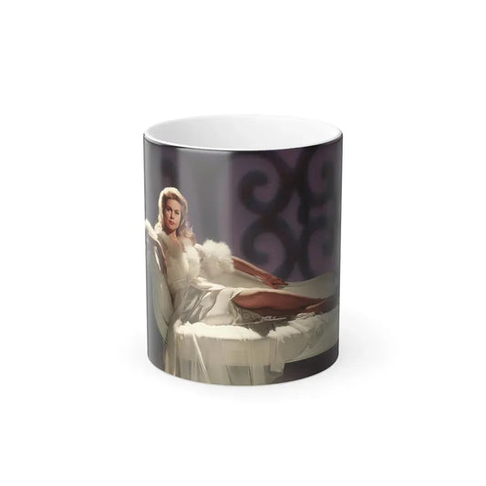 Elizabeth Montgomery #78 1 (Vintage Female Icon) Color Changing Coffee Mug 11oz - Go Mug Yourself