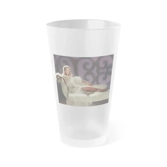 Elizabeth Montgomery #78 1 (Vintage Female Icon) Frosted Pint Glass 16oz 16oz Frosted - Go Mug Yourself