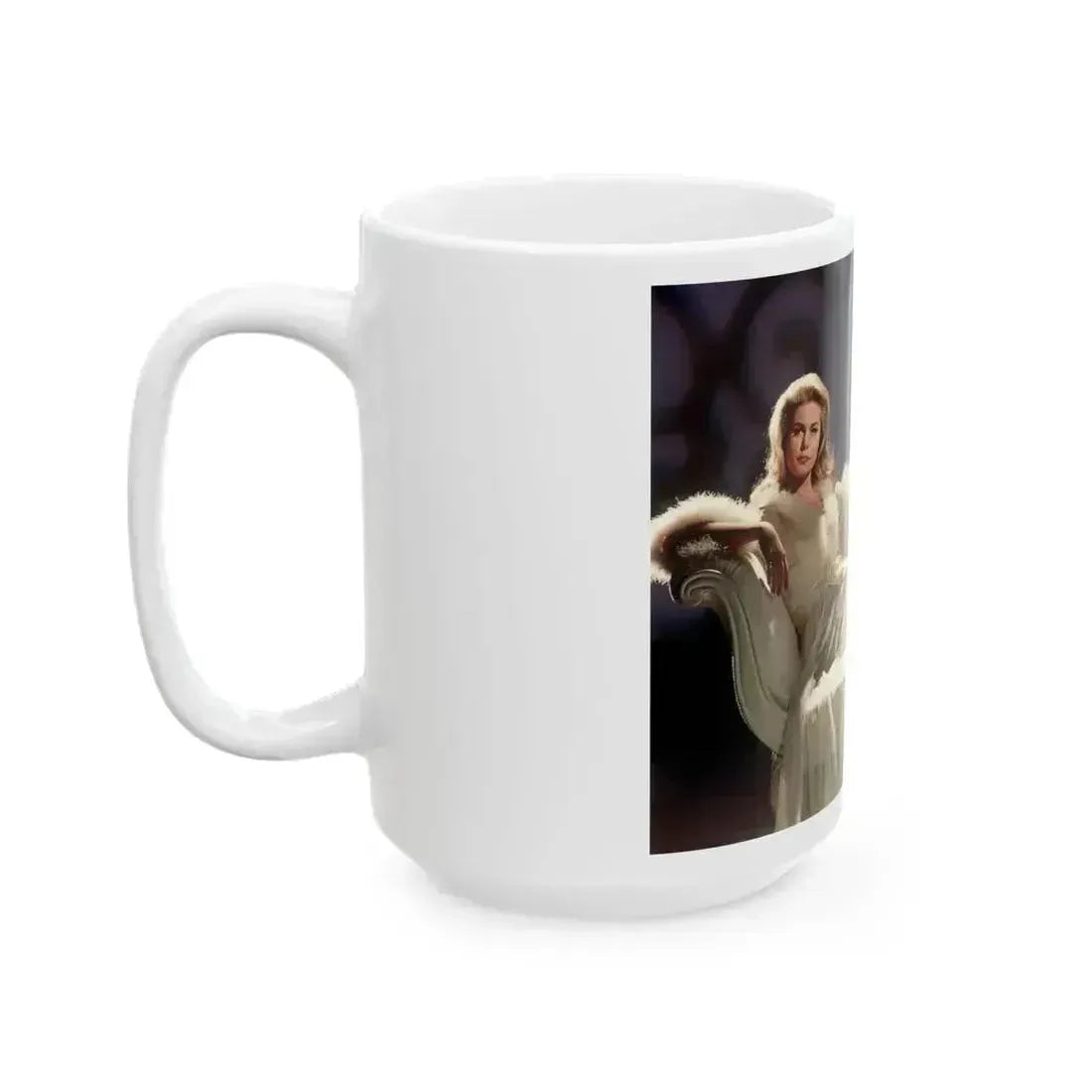 Elizabeth Montgomery #78 1 (Vintage Female Icon) White Coffee Mug - Go Mug Yourself