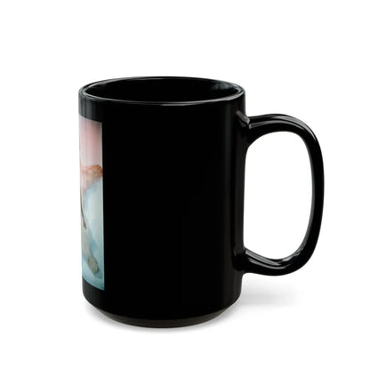 Elizabeth Montgomery #80 (Vintage Female Icon) Black Coffee Mug-Go Mug Yourself