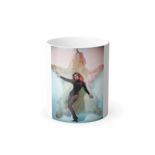 Elizabeth Montgomery #80 (Vintage Female Icon) Color Changing Coffee Mug 11oz - Go Mug Yourself