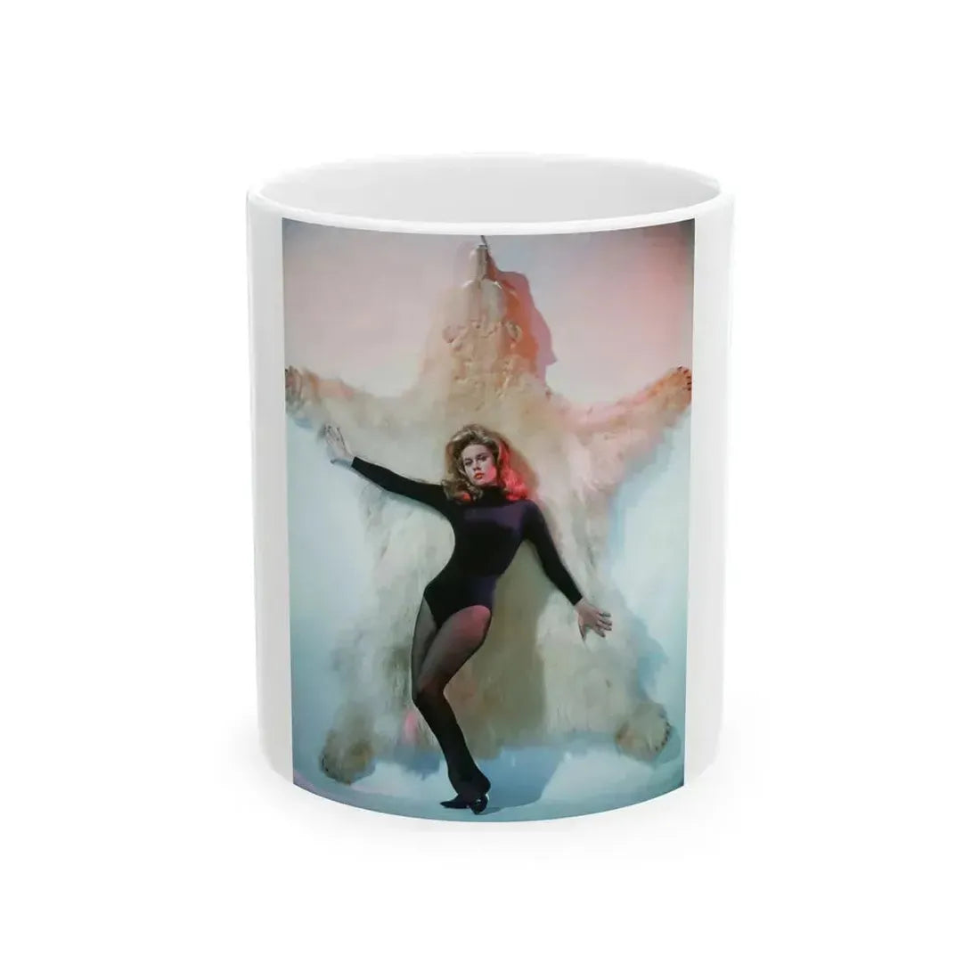 Elizabeth Montgomery #80 (Vintage Female Icon) White Coffee Mug 11oz - Go Mug Yourself
