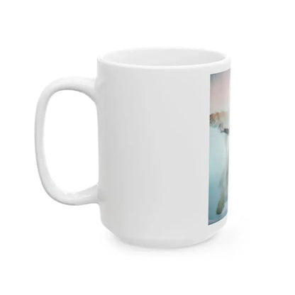 Elizabeth Montgomery #80 (Vintage Female Icon) White Coffee Mug - Go Mug Yourself