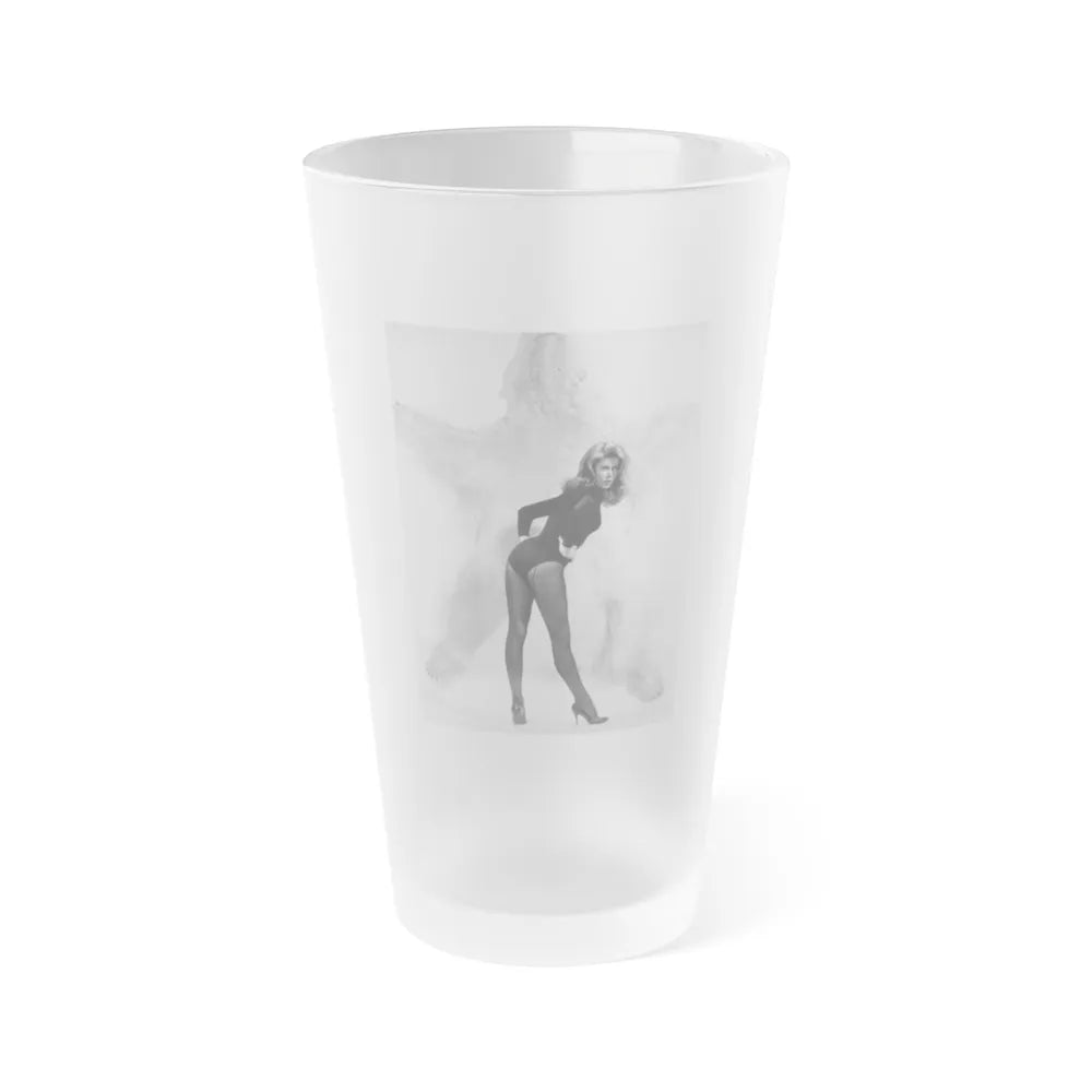 Elizabeth Montgomery #81 (Vintage Female Icon) Frosted Pint Glass 16oz-16oz-Frosted-Go Mug Yourself