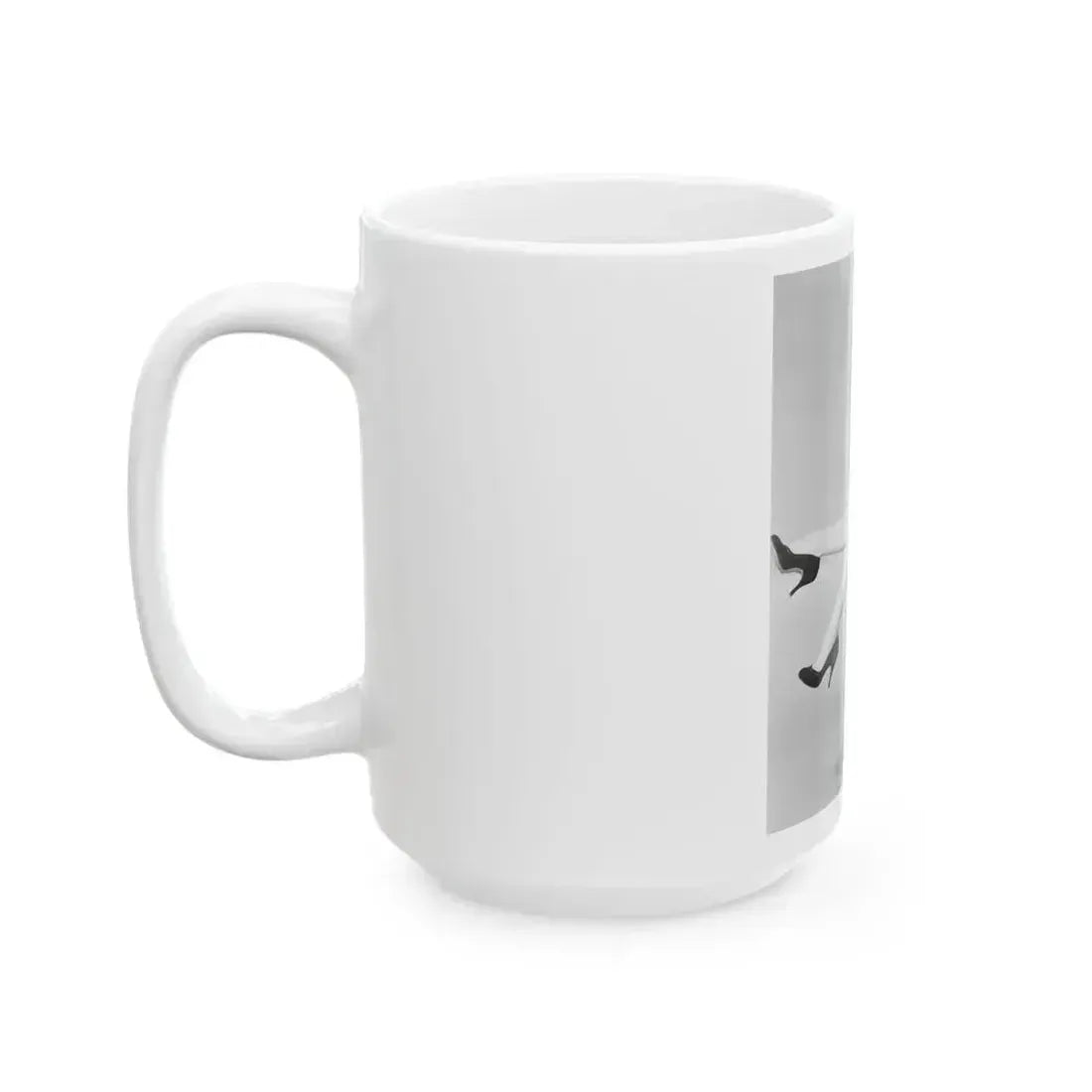 Elizabeth Montgomery #82 (Vintage Female Icon) White Coffee Mug - Go Mug Yourself