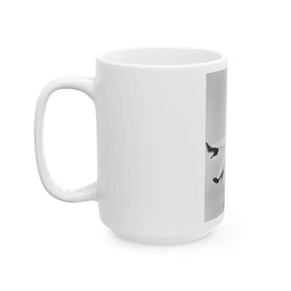 Elizabeth Montgomery #82 (Vintage Female Icon) White Coffee Mug - Go Mug Yourself