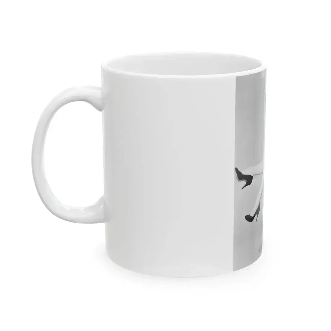 Elizabeth Montgomery #82 (Vintage Female Icon) White Coffee Mug - Go Mug Yourself