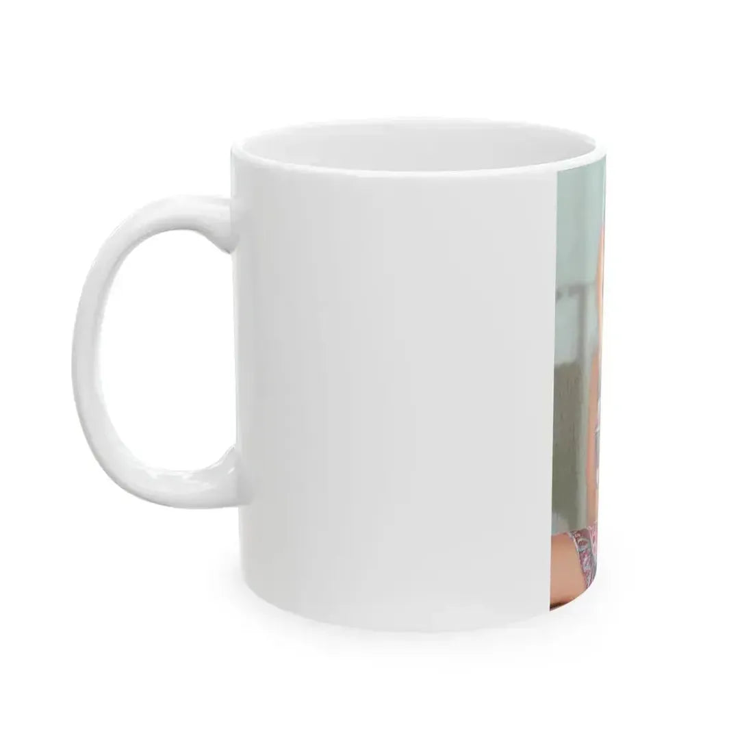 Elizabeth Montgomery #84 (Vintage Female Icon) White Coffee Mug - Go Mug Yourself