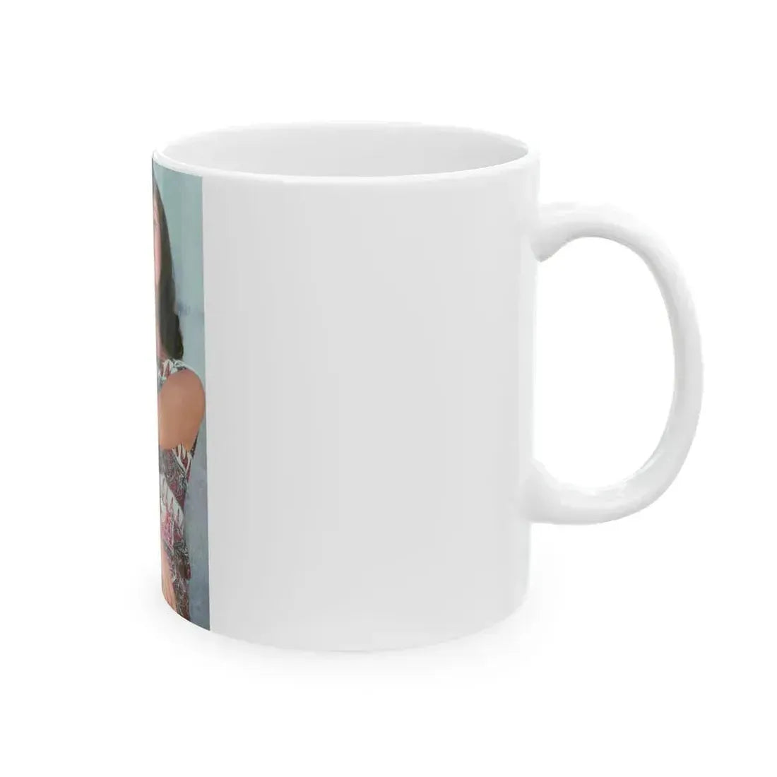 Elizabeth Montgomery #84 (Vintage Female Icon) White Coffee Mug - Go Mug Yourself