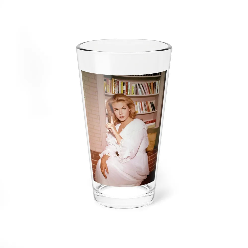 Elizabeth Montgomery #90 (Vintage Female Icon) Pint Glass 16oz-16oz-Go Mug Yourself