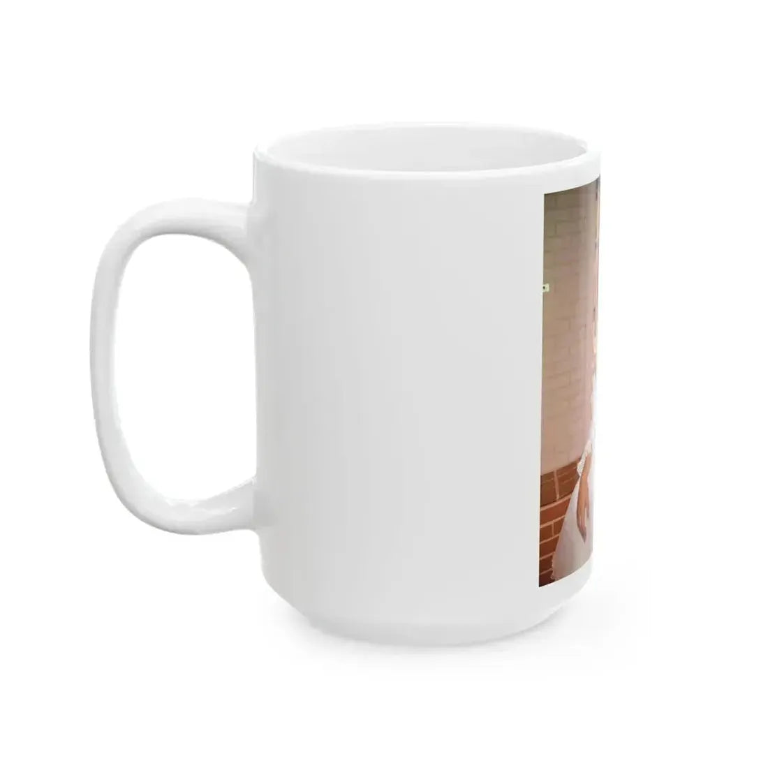 Elizabeth Montgomery #90 (Vintage Female Icon) White Coffee Mug - Go Mug Yourself