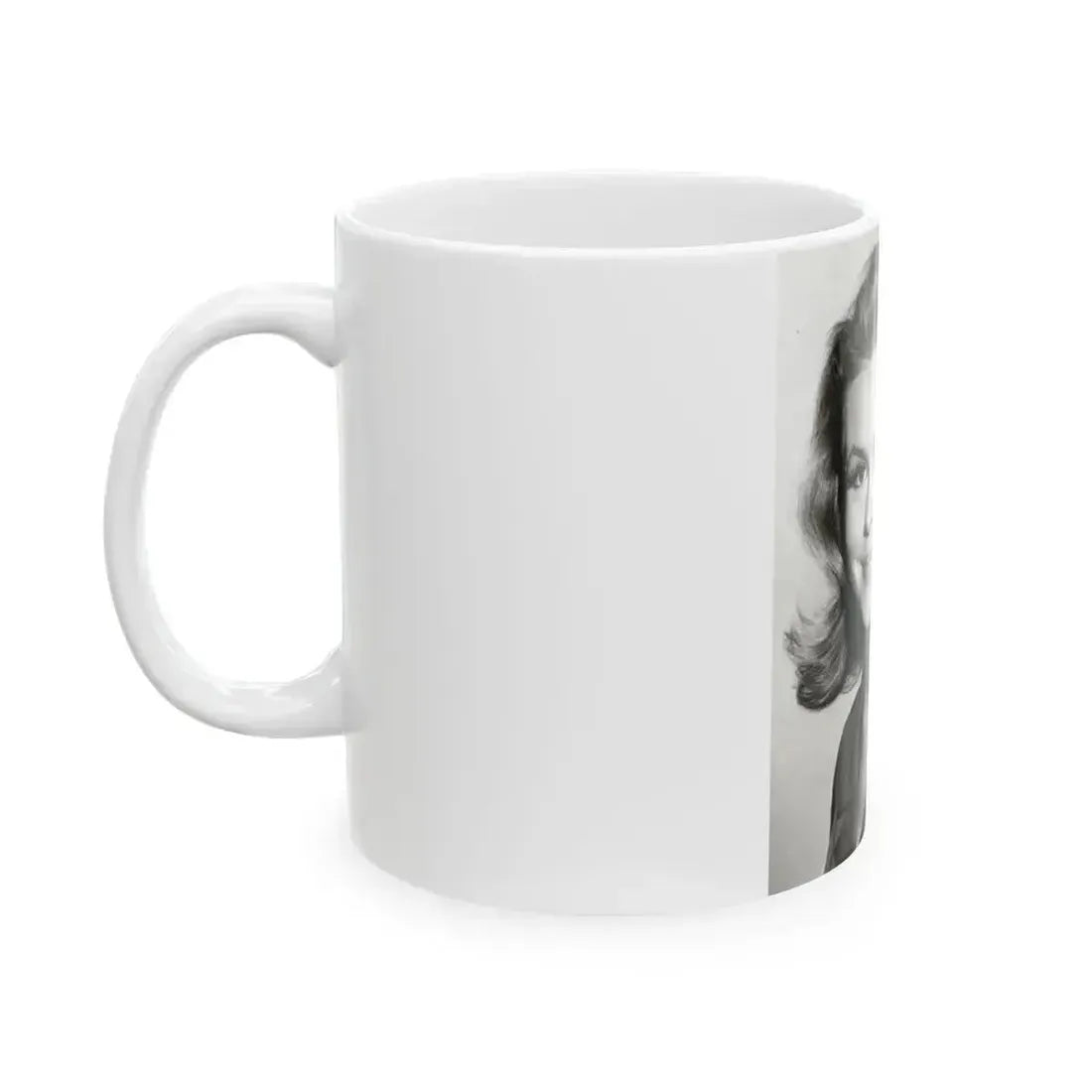 Elizabeth Montgomery #92 (Vintage Female Icon) White Coffee Mug - Go Mug Yourself