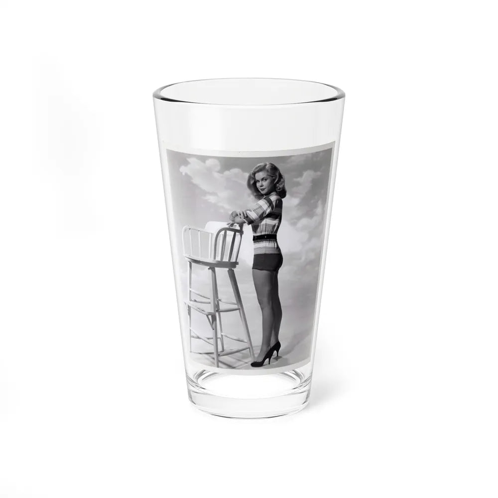 Elizabeth Montgomery #94 (Vintage Female Icon) Pint Glass 16oz-16oz-Go Mug Yourself