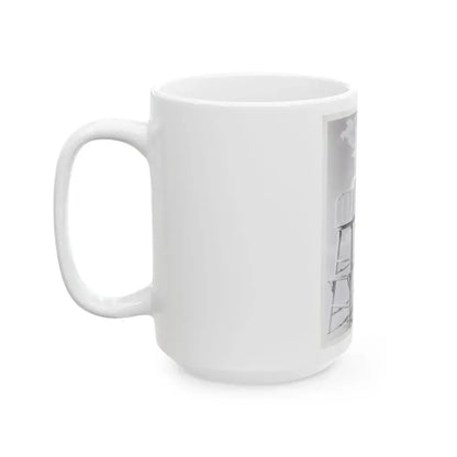 Elizabeth Montgomery #94 (Vintage Female Icon) White Coffee Mug - Go Mug Yourself