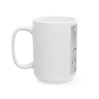 Elizabeth Montgomery #94 (Vintage Female Icon) White Coffee Mug - Go Mug Yourself