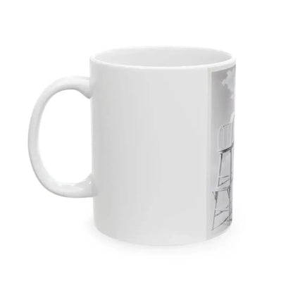 Elizabeth Montgomery #94 (Vintage Female Icon) White Coffee Mug - Go Mug Yourself