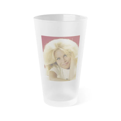 Elizabeth Montgomery #99 (Vintage Female Icon) Frosted Pint Glass 16oz-16oz-Frosted-Go Mug Yourself