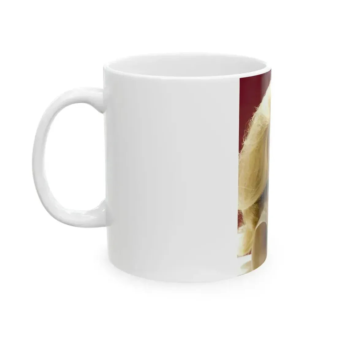 Elizabeth Montgomery #99 (Vintage Female Icon) White Coffee Mug - Go Mug Yourself