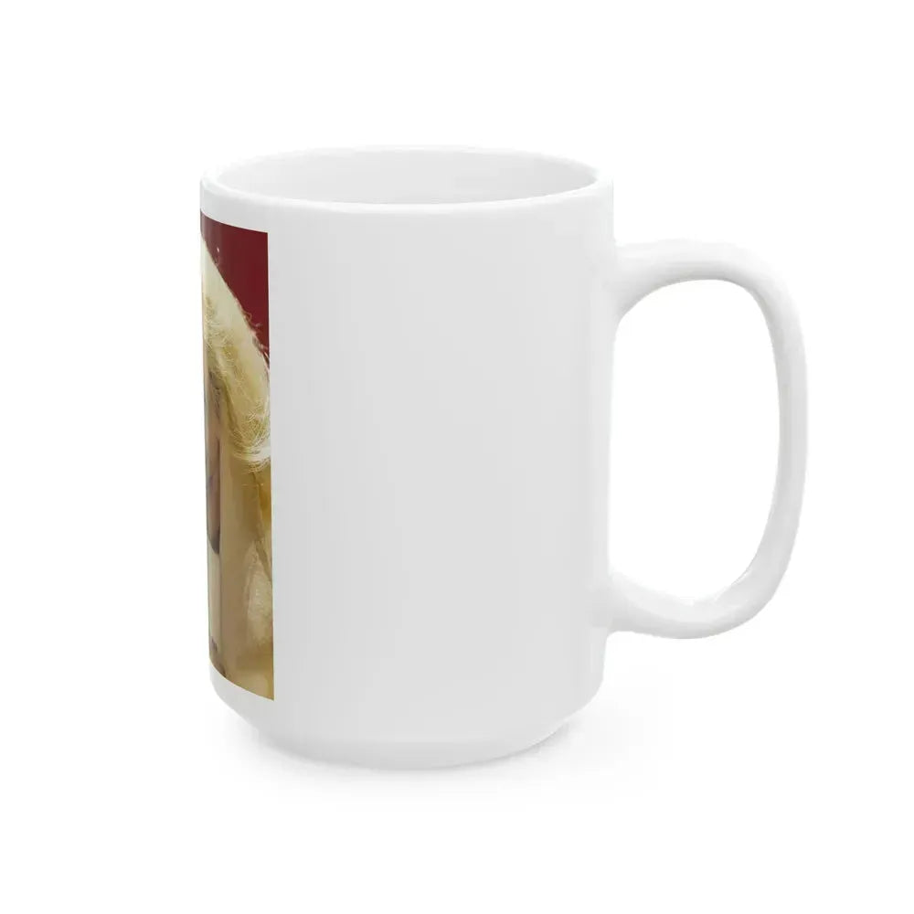 Elizabeth Montgomery #99 (Vintage Female Icon) White Coffee Mug - Go Mug Yourself