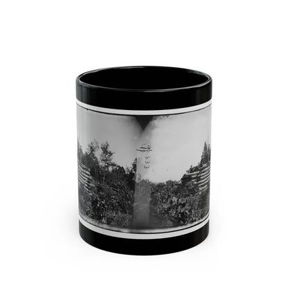 Elk Mountain, Md.  Signal Tower Overlooking Antietam Battlefield (U.S. Civil War) Black Coffee Mug 11oz - Go Mug Yourself
