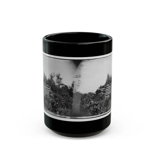 Elk Mountain, Md.  Signal Tower Overlooking Antietam Battlefield (U.S. Civil War) Black Coffee Mug 15oz - Go Mug Yourself