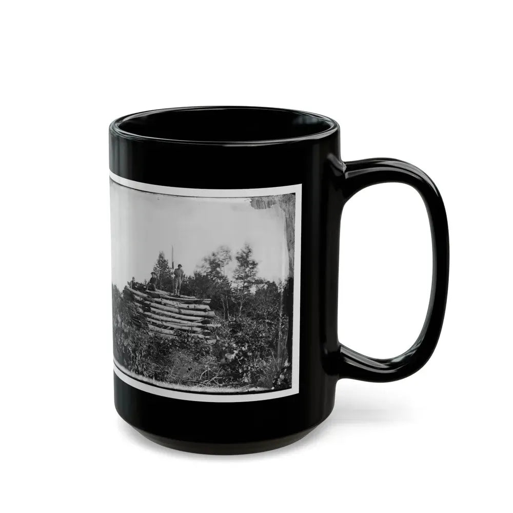 Elk Mountain, Md.  Signal Tower Overlooking Antietam Battlefield (U.S. Civil War) Black Coffee Mug - Go Mug Yourself