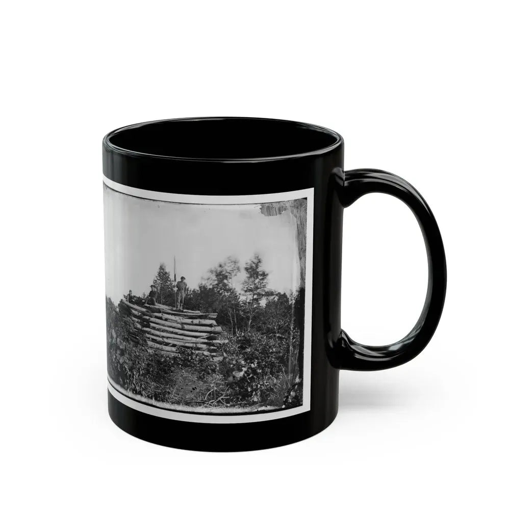 Elk Mountain, Md.  Signal Tower Overlooking Antietam Battlefield (U.S. Civil War) Black Coffee Mug - Go Mug Yourself