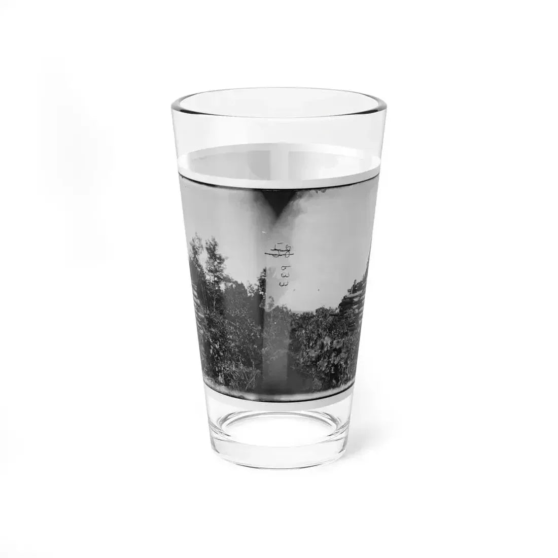 Elk Mountain, Md.  Signal Tower Overlooking Antietam Battlefield (U.S. Civil War) Pint Glass 16oz 16oz - Go Mug Yourself