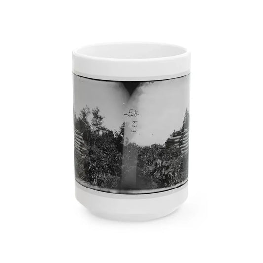 Elk Mountain, Md.  Signal Tower Overlooking Antietam Battlefield (U.S. Civil War) White Coffee Mug 15oz - Go Mug Yourself