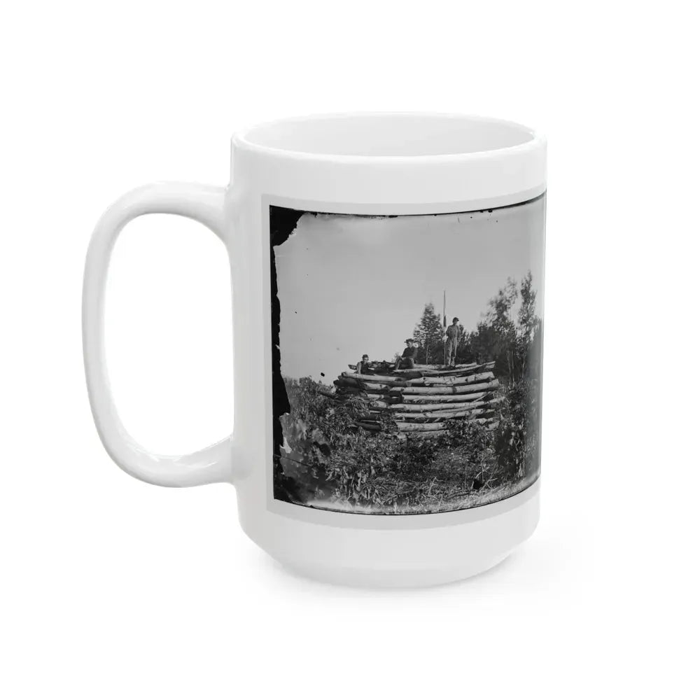 Elk Mountain, Md.  Signal Tower Overlooking Antietam Battlefield (U.S. Civil War) White Coffee Mug - Go Mug Yourself