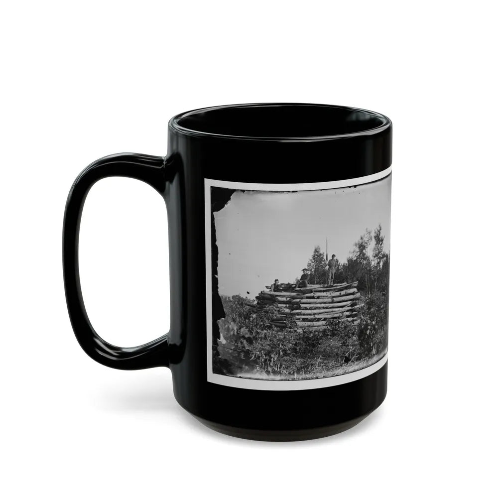 Elk Mountain, Md. Signal Tower Overlooking Antietam Battlefield (U.S. Civil War) Black Coffee Mug-Go Mug Yourself