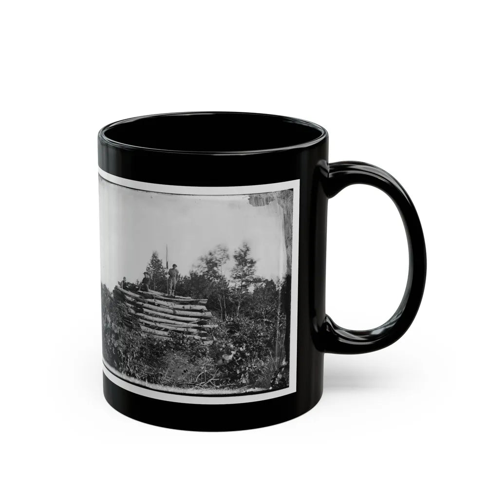 Elk Mountain, Md. Signal Tower Overlooking Antietam Battlefield (U.S. Civil War) Black Coffee Mug-Go Mug Yourself