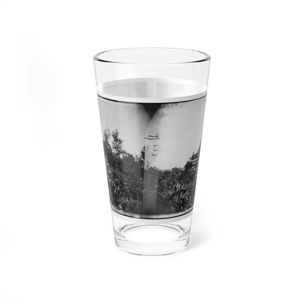 Elk Mountain, Md. Signal Tower Overlooking Antietam Battlefield (U.S. Civil War) Pint Glass 16oz-16oz-Go Mug Yourself