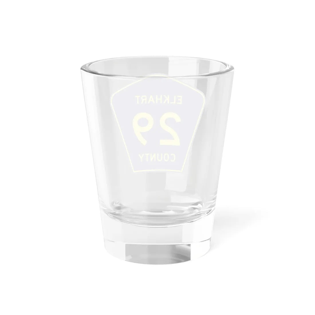 Elkhart County Road 29 IN (Indiana) (Road Sign) Shot Glass 1.5oz - Go Mug Yourself