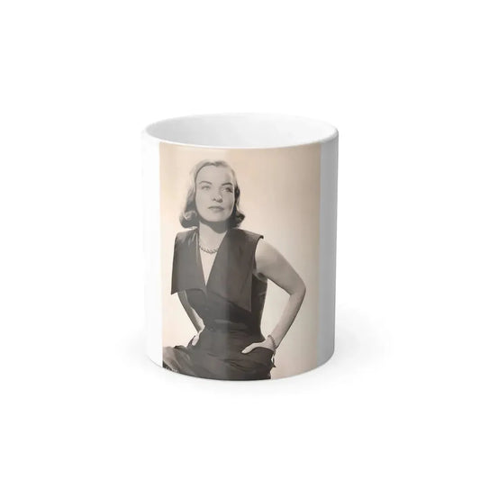 Ella Raines #102 (Vintage Female Icon) Color Changing Coffee Mug 11oz - Go Mug Yourself