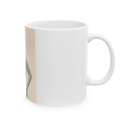 Ella Raines #102 (Vintage Female Icon) White Coffee Mug - Go Mug Yourself