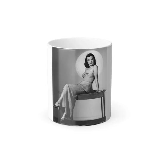Ella Raines #11 (Vintage Female Icon) Color Changing Coffee Mug 11oz - Go Mug Yourself