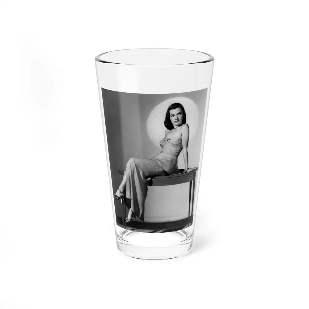 Ella Raines #11 (Vintage Female Icon) Pint Glass 16oz-16oz-Go Mug Yourself