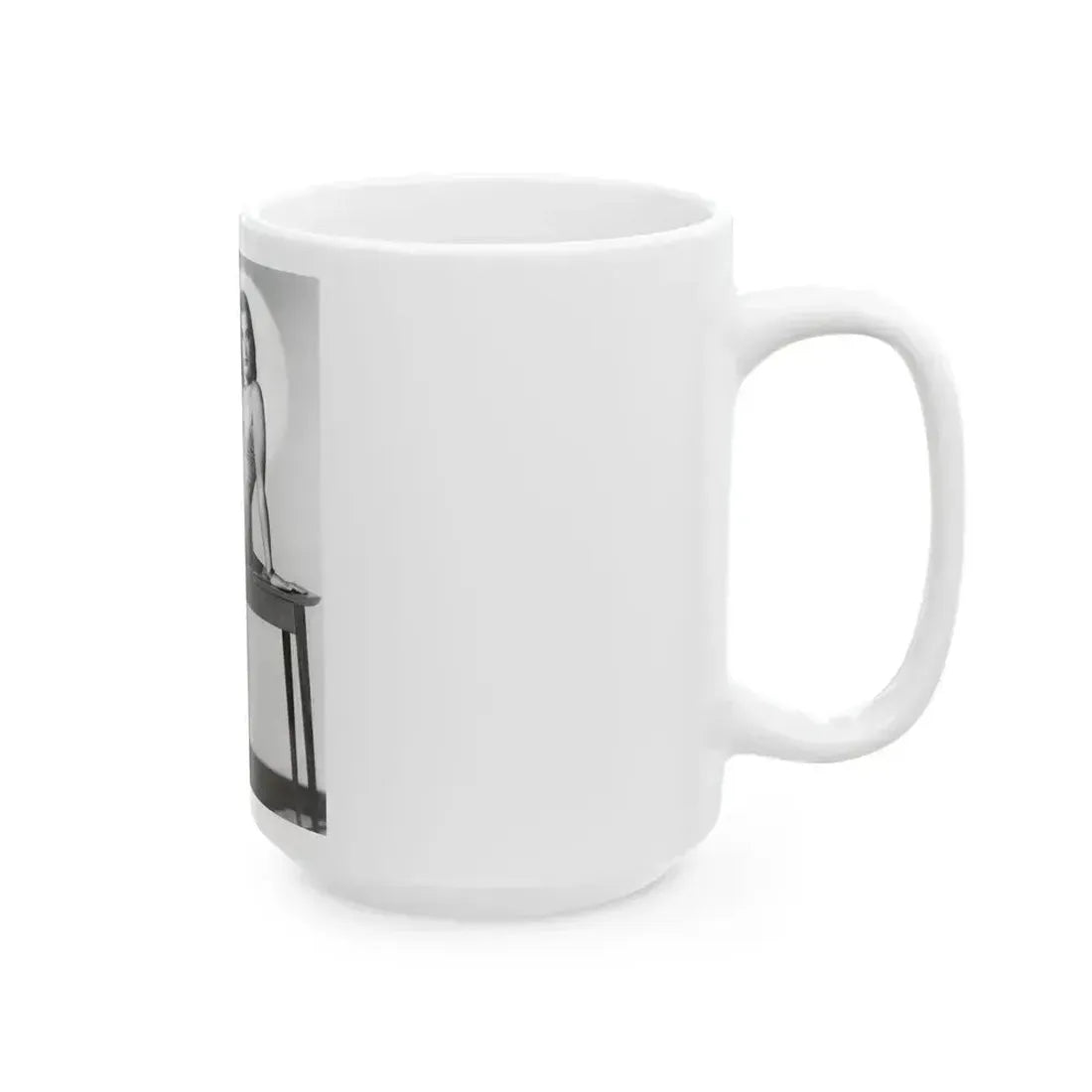 Ella Raines #11 (Vintage Female Icon) White Coffee Mug - Go Mug Yourself