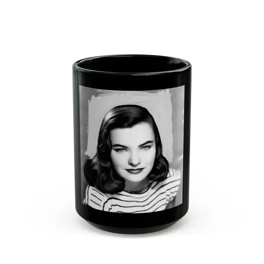 Ella Raines #113 (Vintage Female Icon) Black Coffee Mug 15oz - Go Mug Yourself