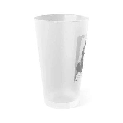 Ella Raines #113 (Vintage Female Icon) Frosted Pint Glass 16oz - Go Mug Yourself