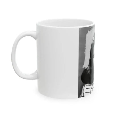 Ella Raines #113 (Vintage Female Icon) White Coffee Mug - Go Mug Yourself