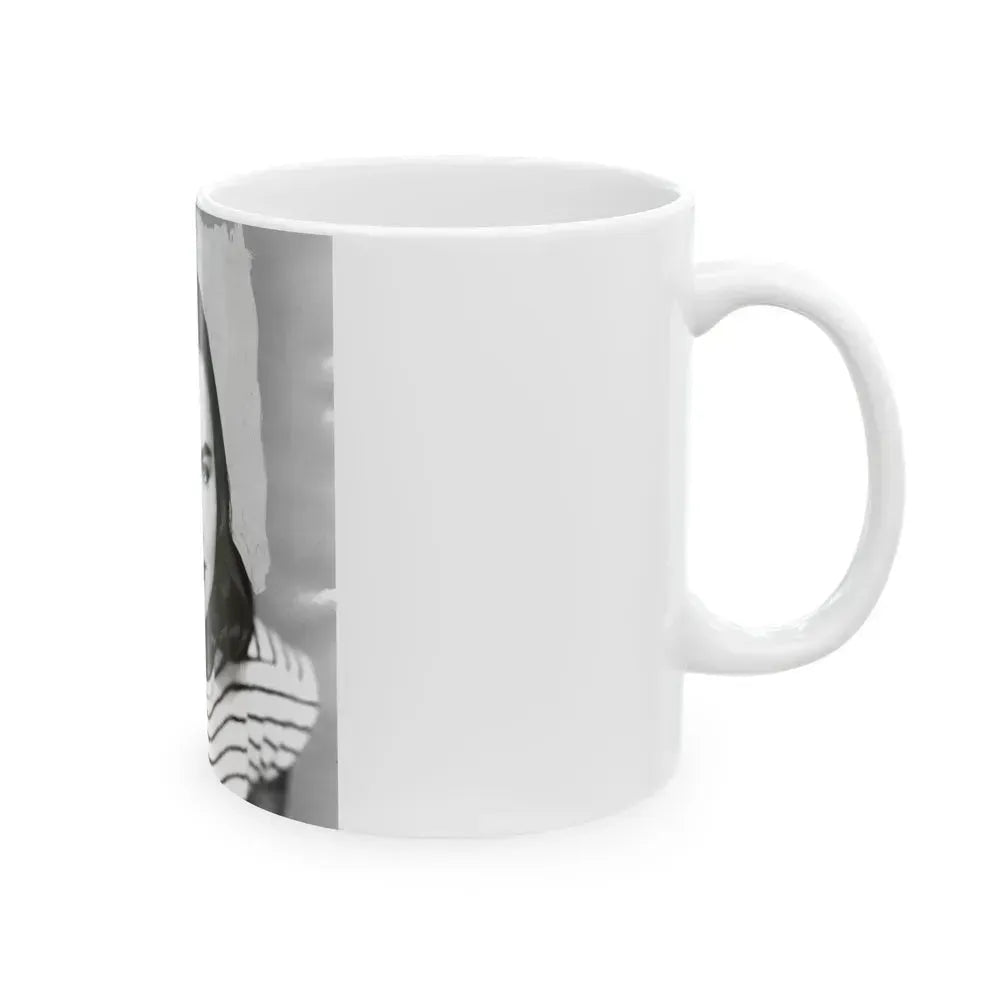 Ella Raines #113 (Vintage Female Icon) White Coffee Mug - Go Mug Yourself