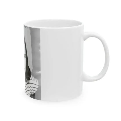 Ella Raines #113 (Vintage Female Icon) White Coffee Mug - Go Mug Yourself