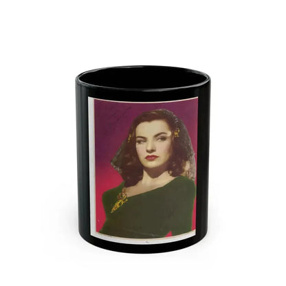 Ella Raines #118 (Vintage Female Icon) Black Coffee Mug 11oz - Go Mug Yourself