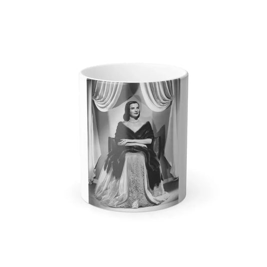 Ella Raines #12 (Vintage Female Icon) Color Changing Coffee Mug 11oz - Go Mug Yourself