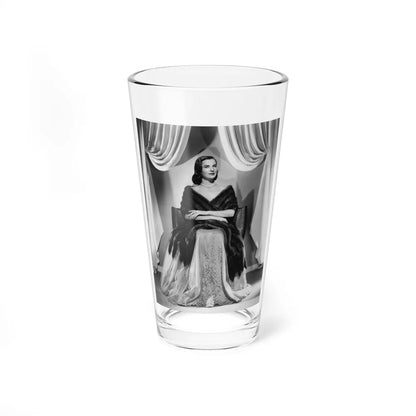 Ella Raines #12 (Vintage Female Icon) Pint Glass 16oz-16oz-Go Mug Yourself