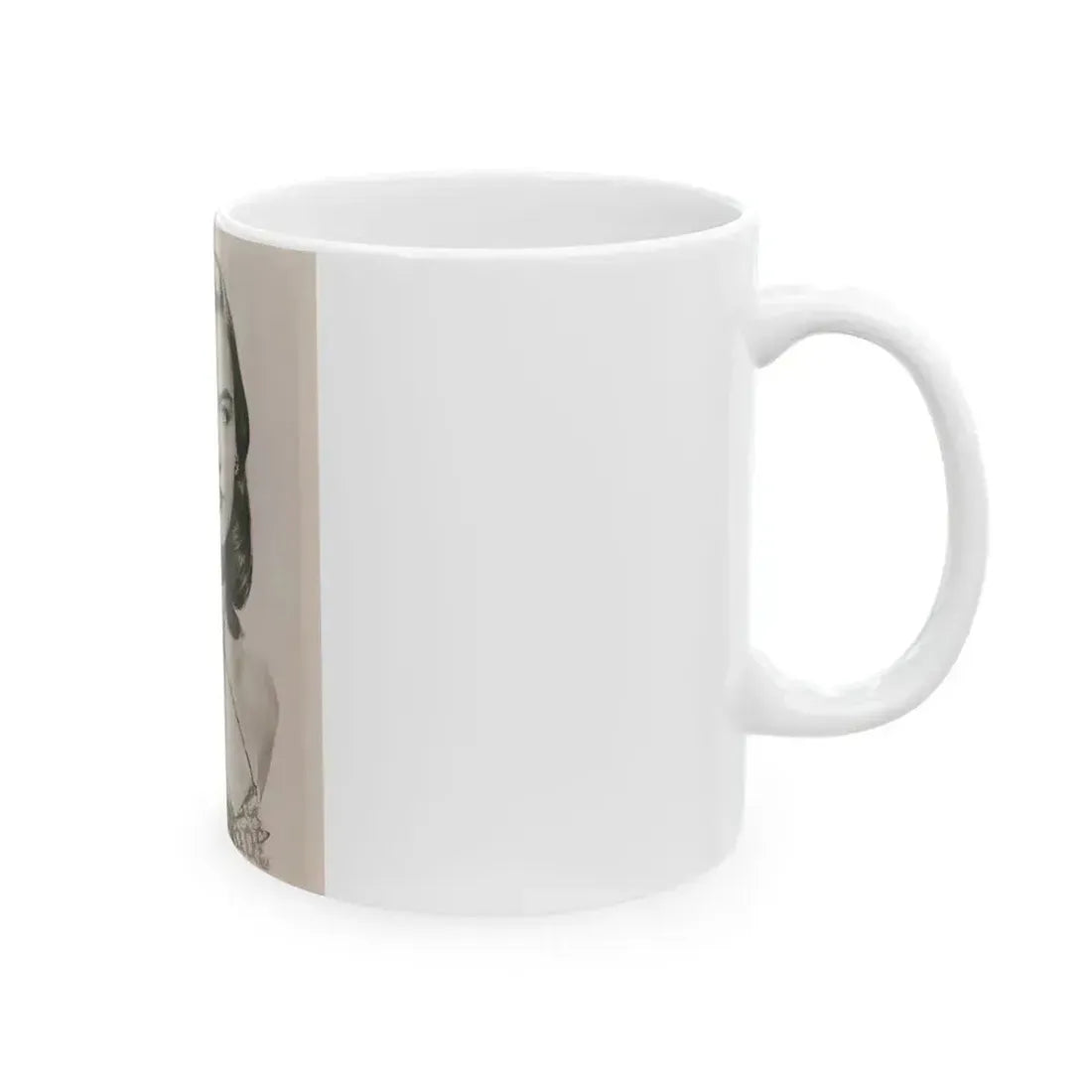 Ella Raines #13 (Vintage Female Icon) White Coffee Mug - Go Mug Yourself